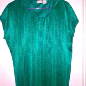 Emerald Green Top by Kim Rogers